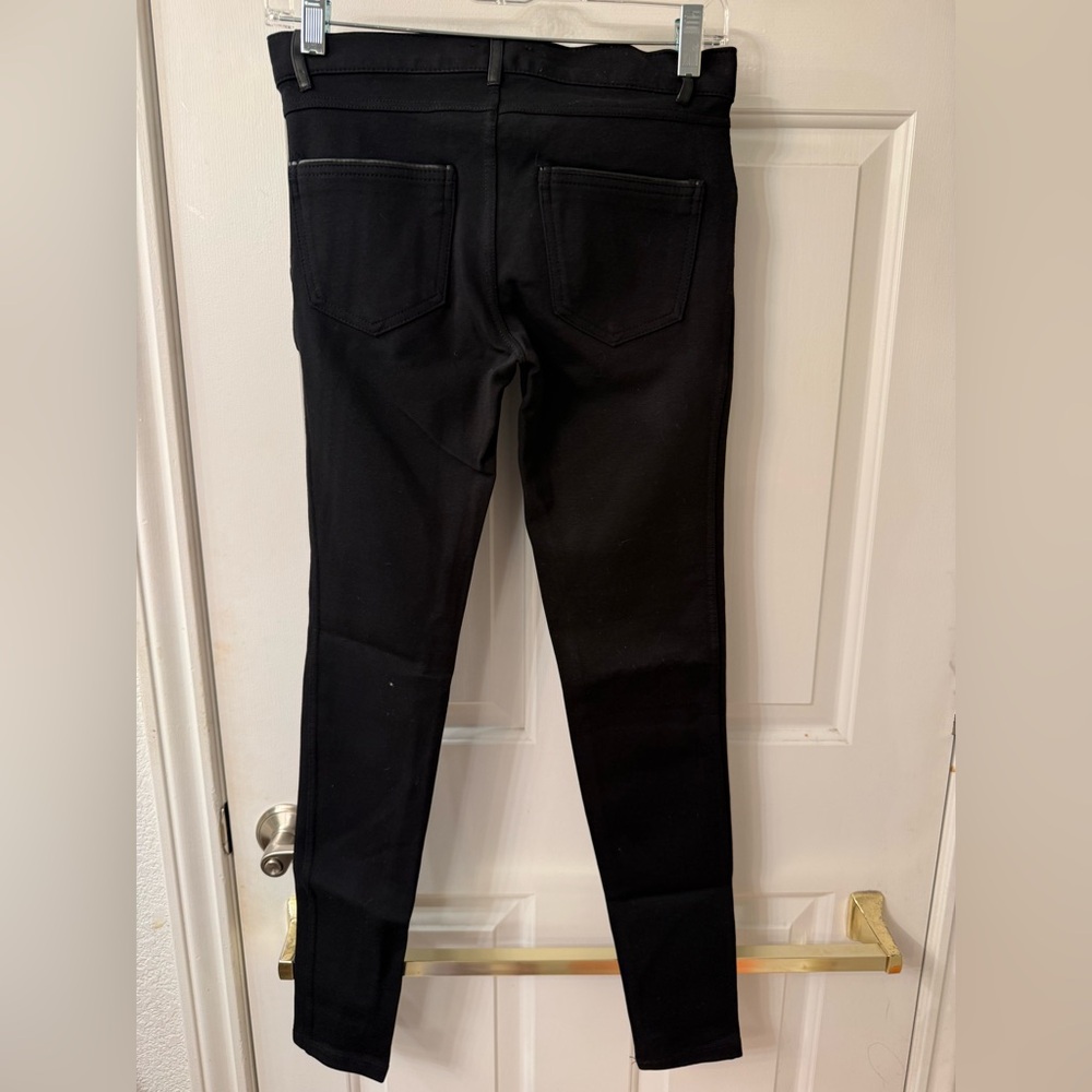 Zara W & B Collection Black Skinny Pants